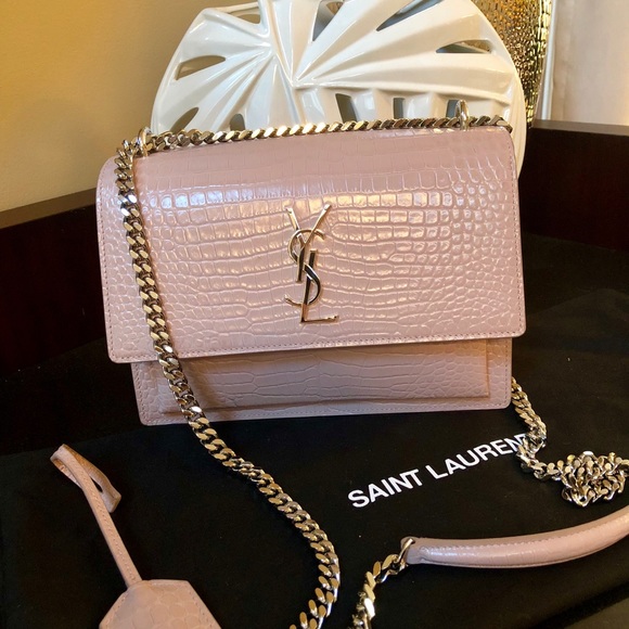 Saint Laurent YSL Sunset Leather Medium Handbag - Picture 14 of 14